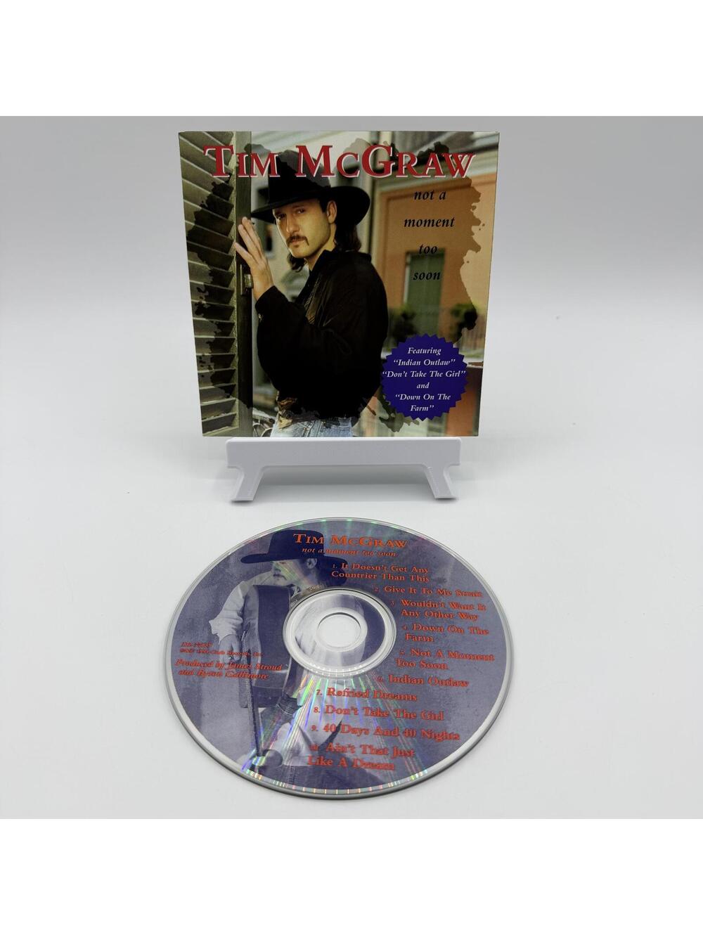 Tim McGraw - Not A Moment Too Soon (1994) - Audio CD - Country